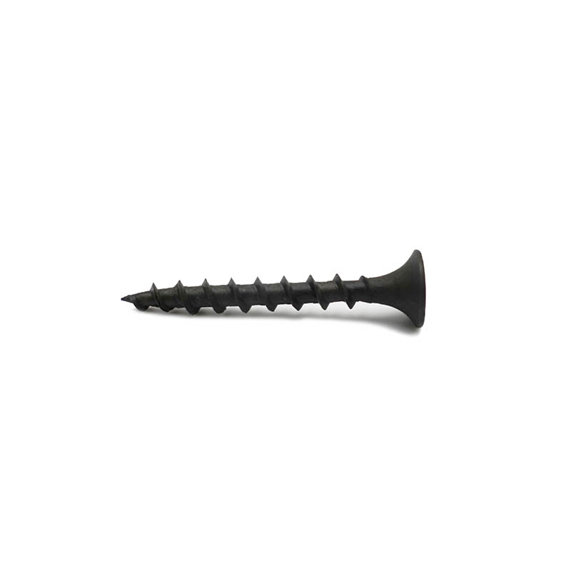 Tiomáint Phillips ceann bugle ceann drywall scriú snáithe garbh fosfáitithe dubh1